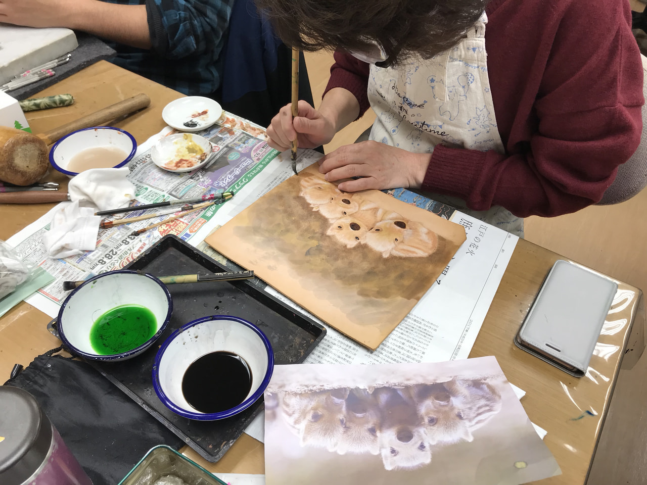 レザークラフト教室　日曜クラス1２月第１回