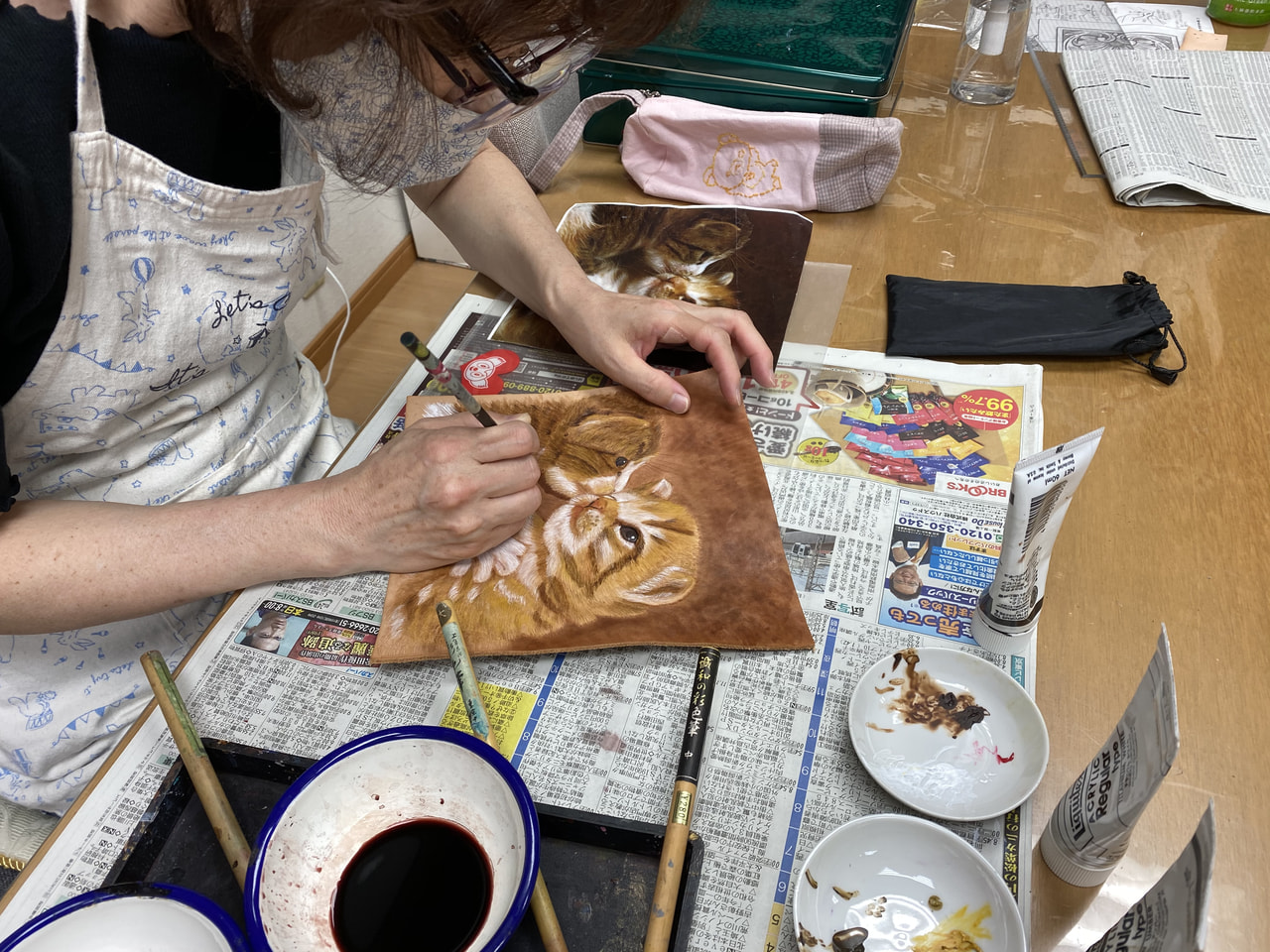 レザークラフト教室　日曜クラス　