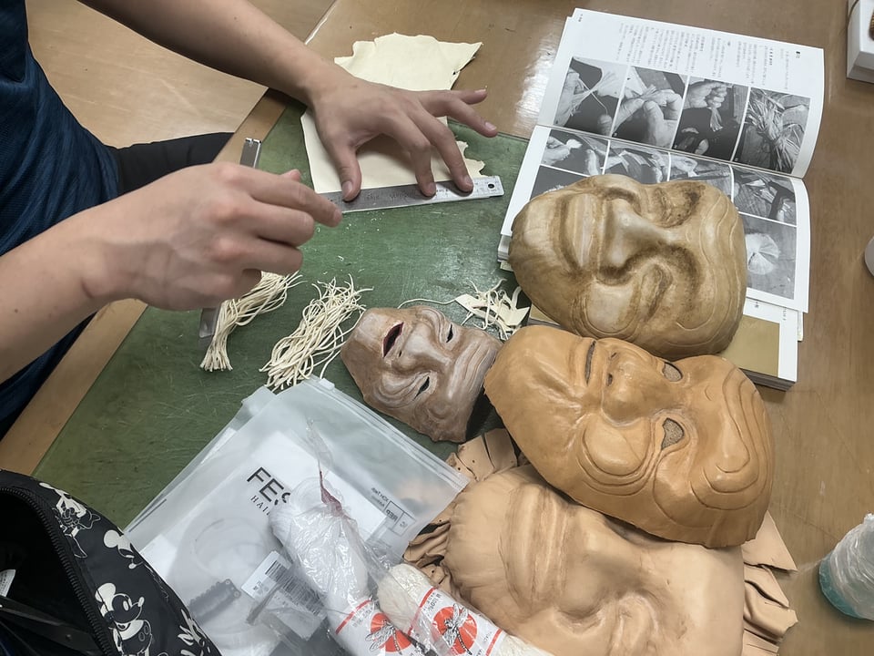 革立体造形　レザークラフト教室　革工芸教室