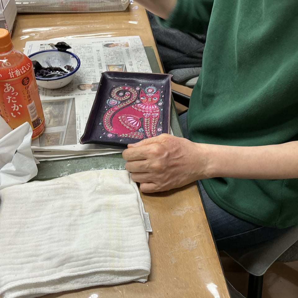 ペントレイ　レザークラフト教室　革工芸教室