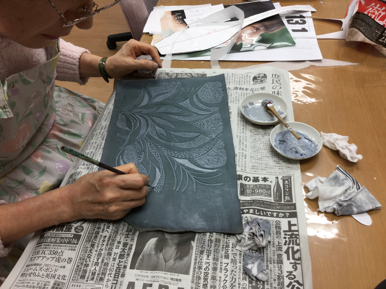 レザークラフト教室 木曜クラス