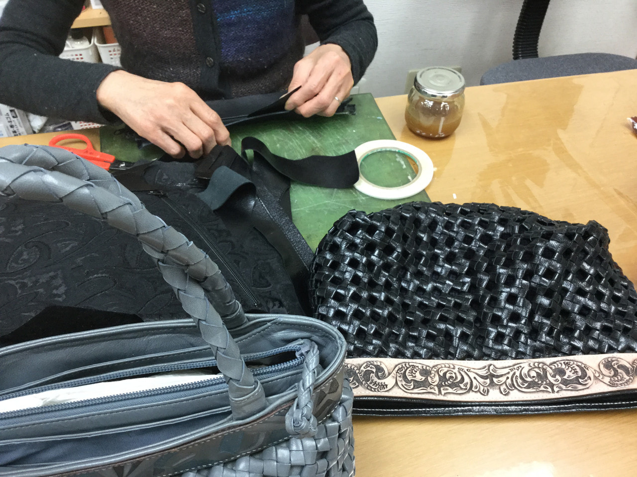 レザークラフト教室 月曜クラス