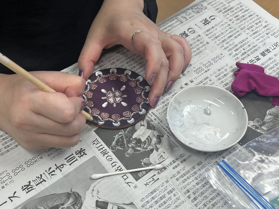 フギュアカービング　レザークラフト教室　革工芸教室
