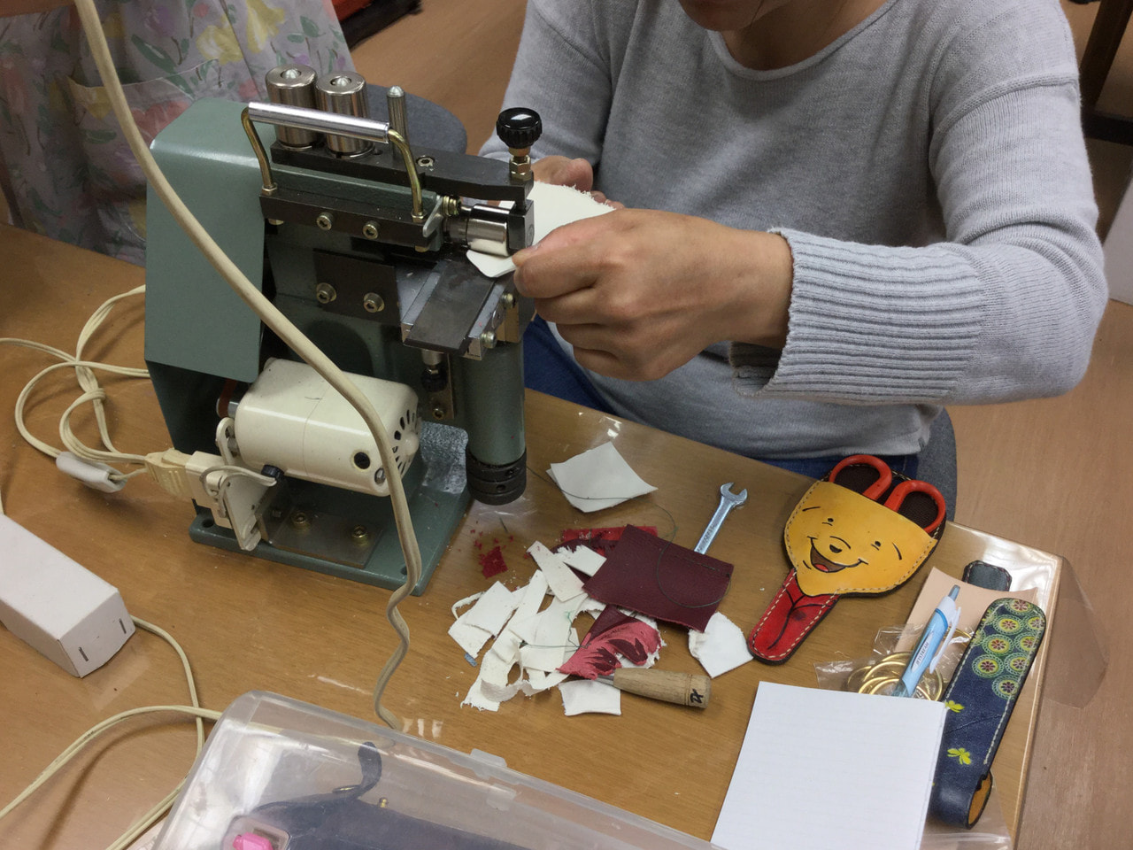 レザークラフト教室　木曜クラス