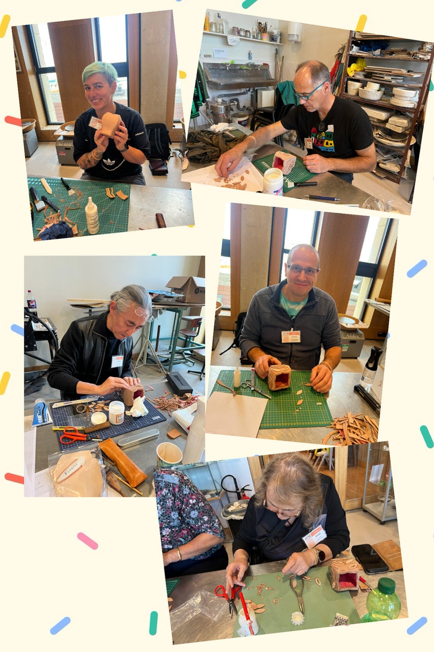 レザークラフト教室　革工芸教室　ELWATS講習会