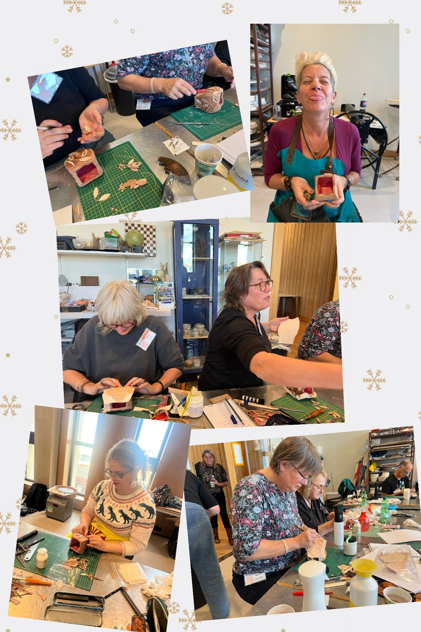 レザークラフト教室　革工芸教室　ELWATS講習会