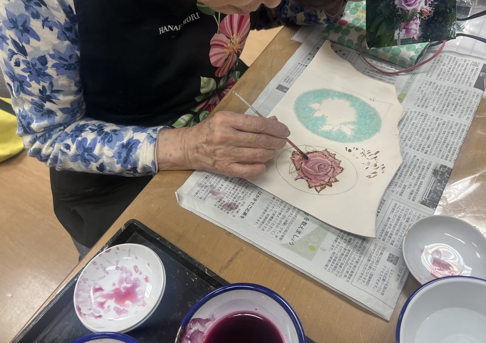 ろうけつ染め　レザークラフト教室　革工芸教室