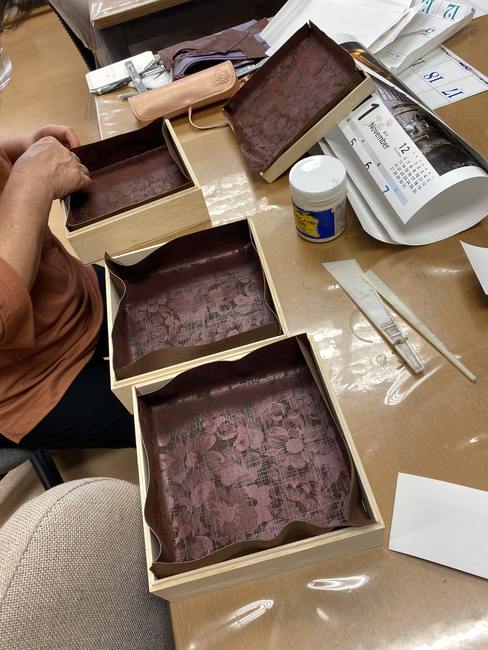 レザークラフト教室　第2日曜クラス