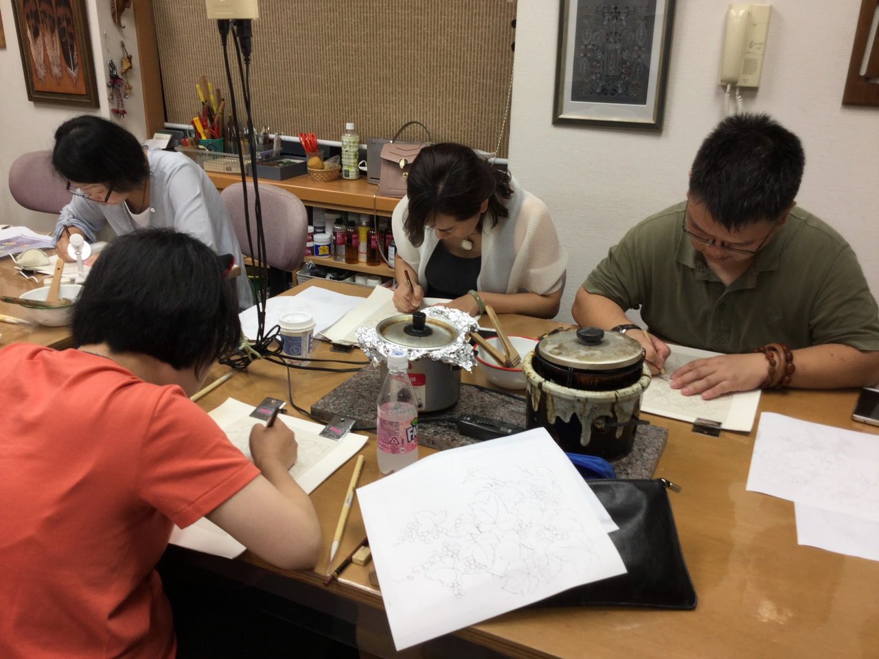 中国からの受講生 講習風景ー1