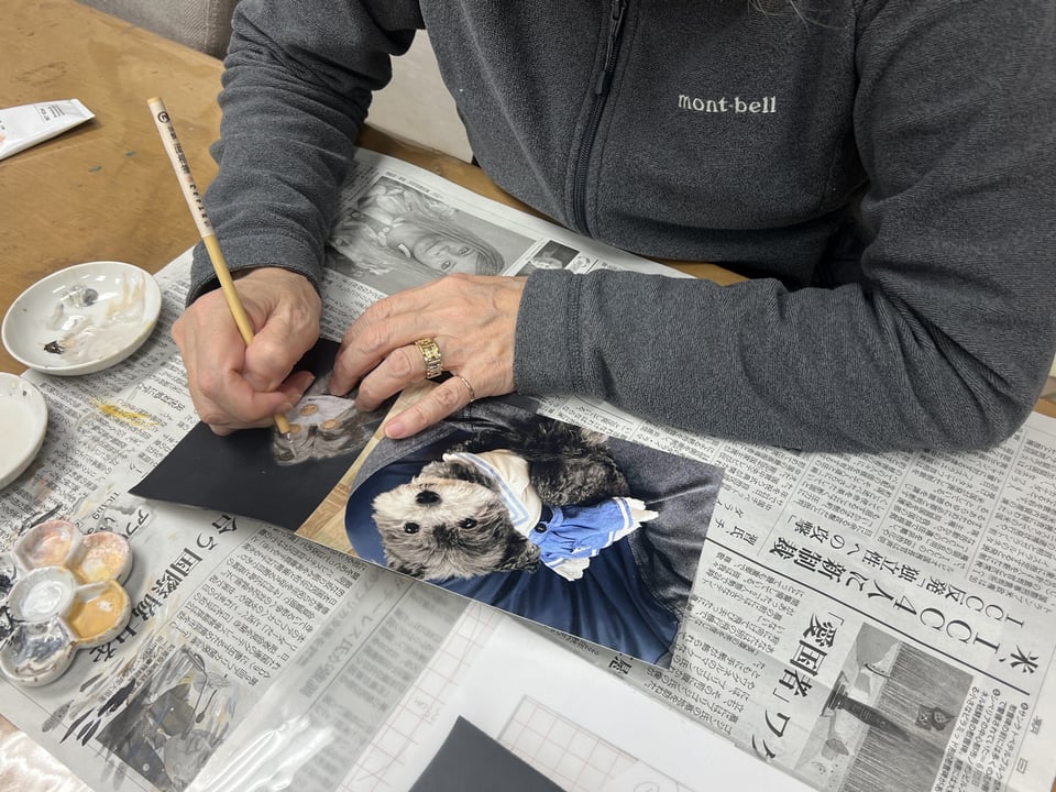 フィギュアカービング　レザークラフト教室　革工芸教室