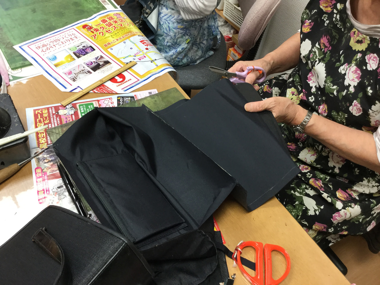 レザークラフト教室 8月木曜クラス第1回