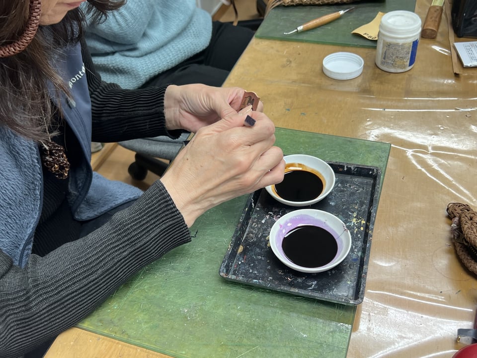 バッグ部品　レザークラフト教室　革工芸教室