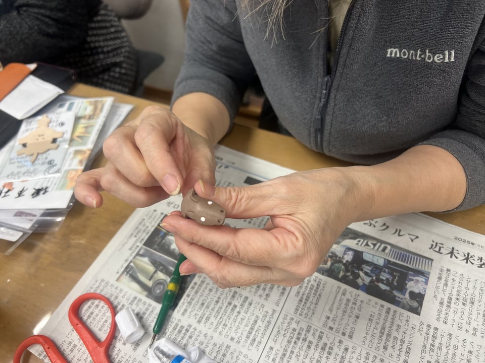 干支づくり　レザークラフト教室　革工芸教室