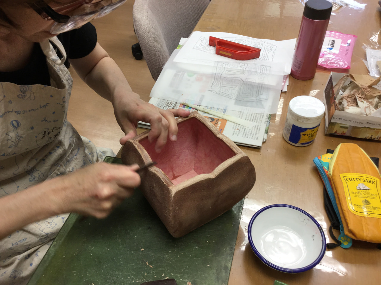 レザークラフト教室　日曜クラス５月第２回