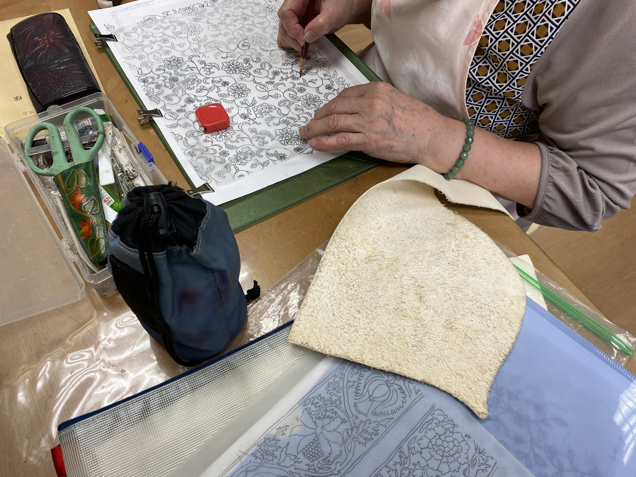 レザークラフト教室　水曜クラス