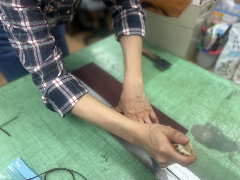 革レースづくり　レザークラフト教室, 革工芸教室, 