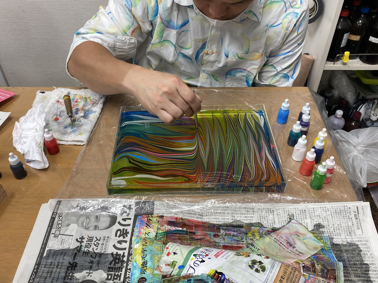 レザークラフト教室　月曜クラス　