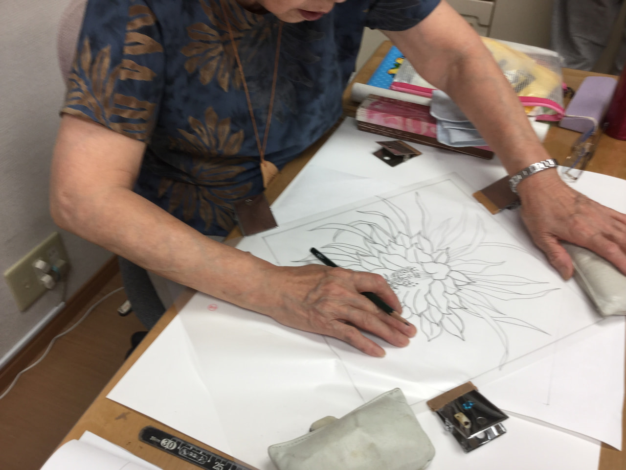 レザークラフト 教室 月曜クラス