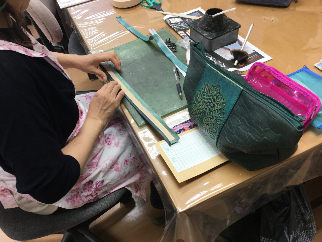 レザークラフト教室 月曜クラス9月第1回