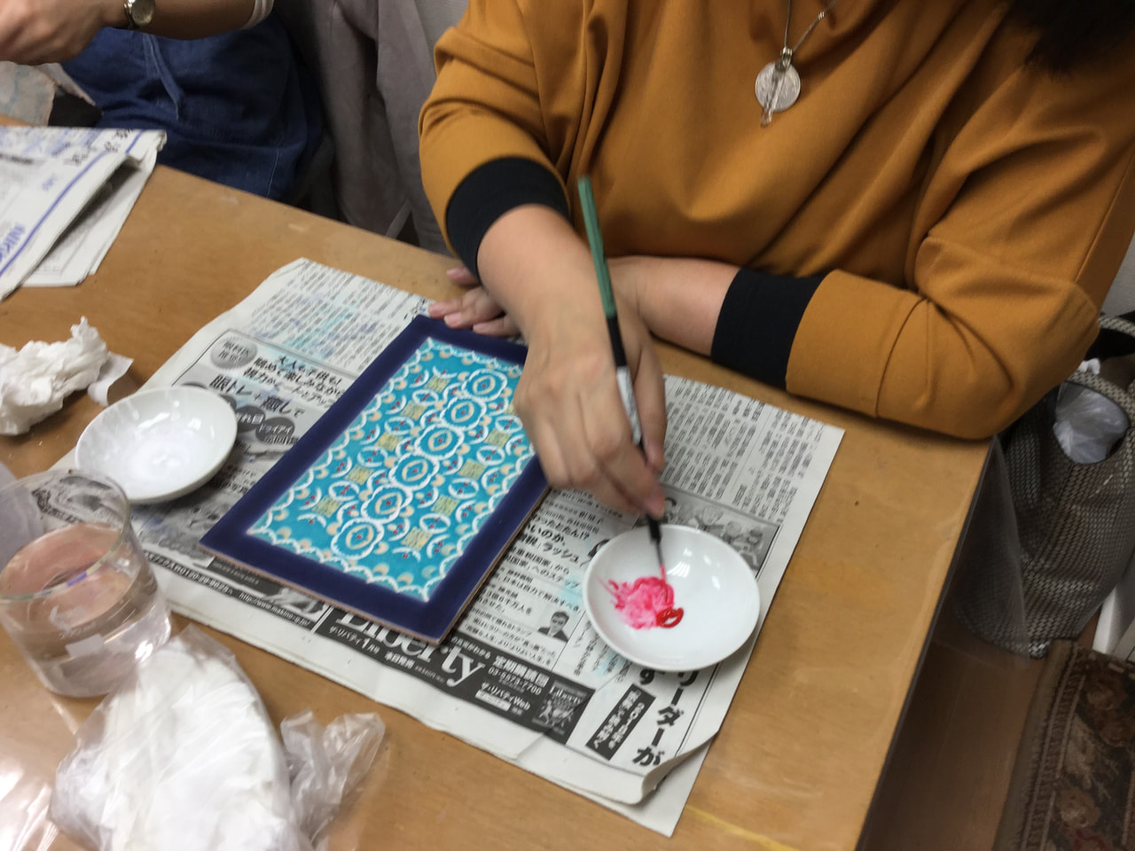 レザークラフト 教室　日曜クラス１１月１回目