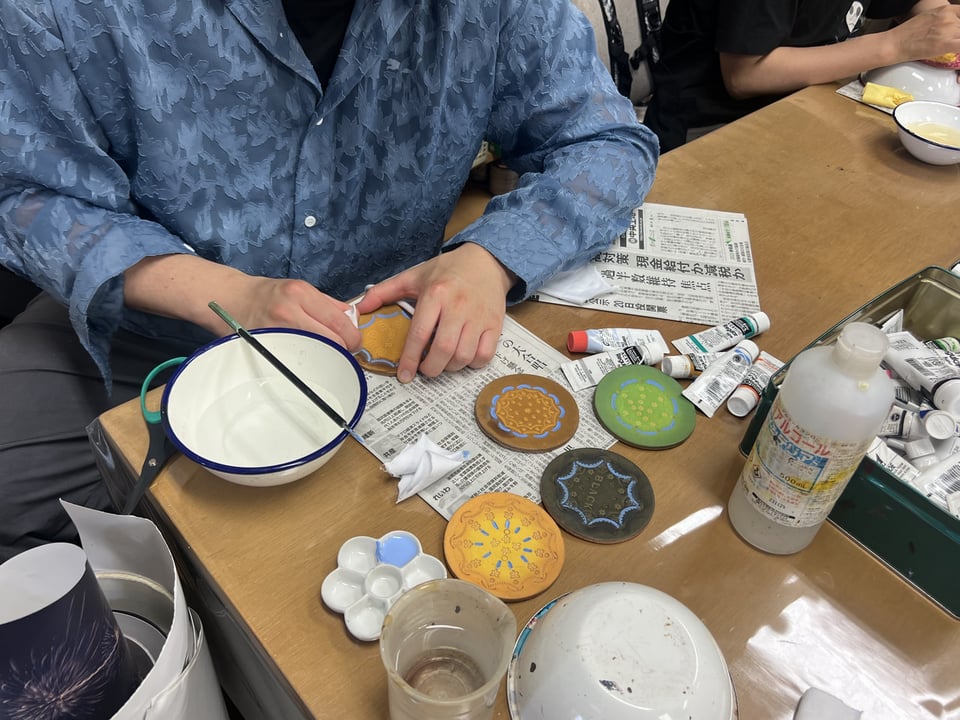 スタンピング　レザークラフト教室　革工芸教室