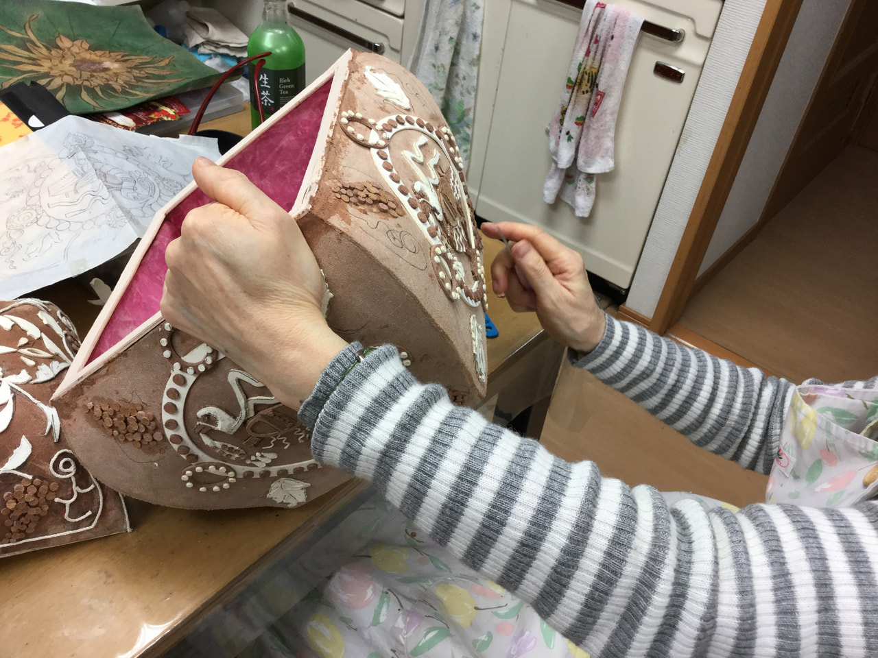 レザークラフト 教室　木曜クラス１2月第１回