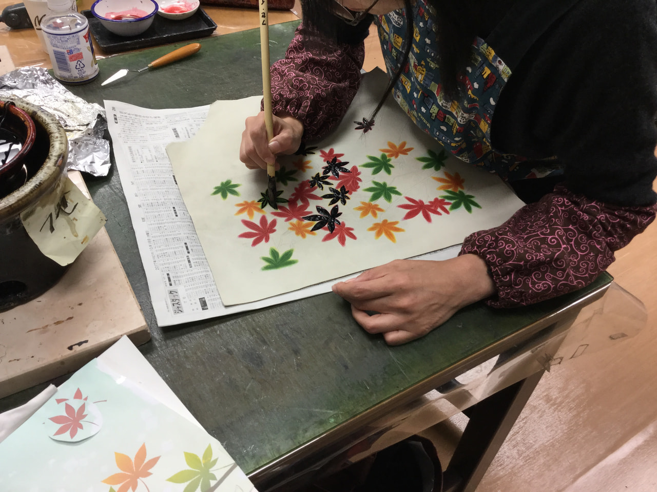 レザークラフト教室　日曜クラス２月第２回