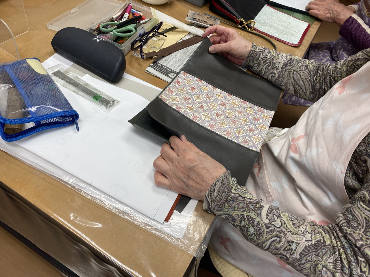 レザークラフト教室　水曜クラス　2月1回目