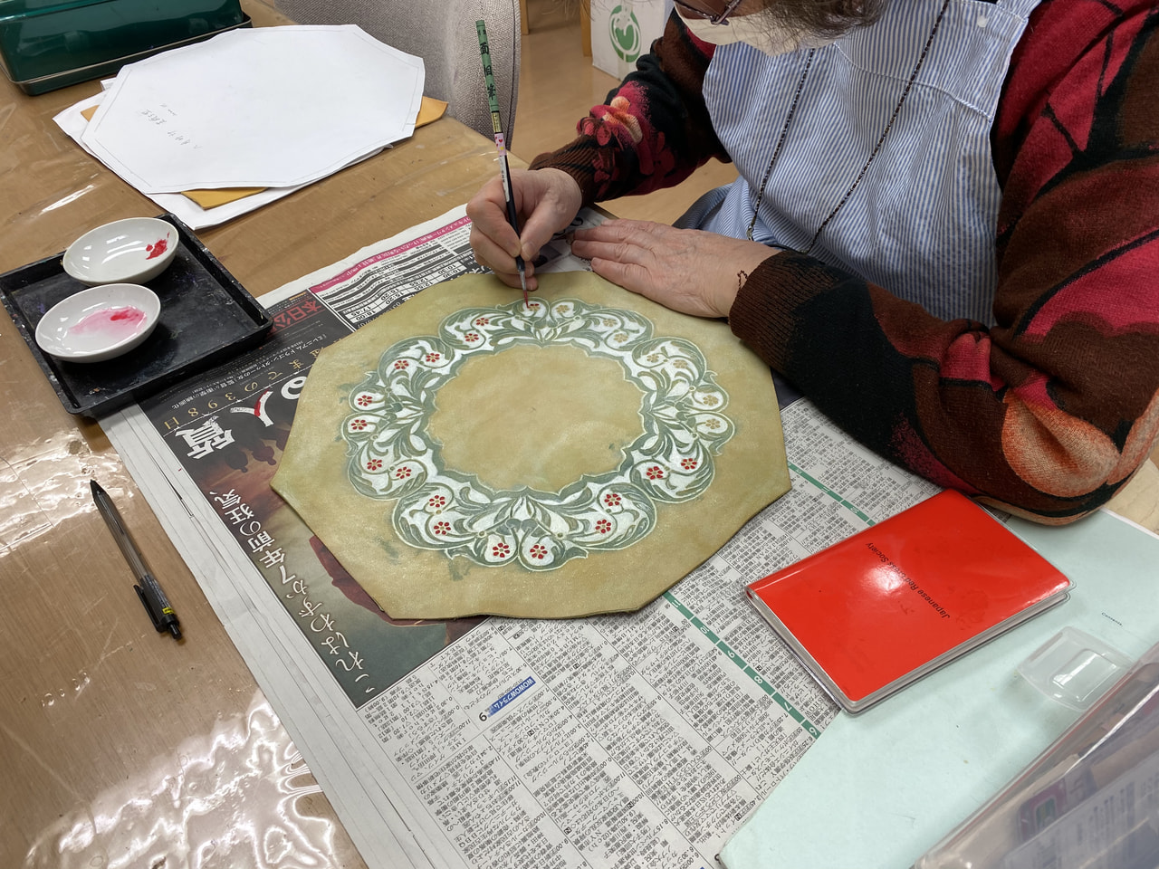 レザークラフト教室　月曜クラス　3月１回目