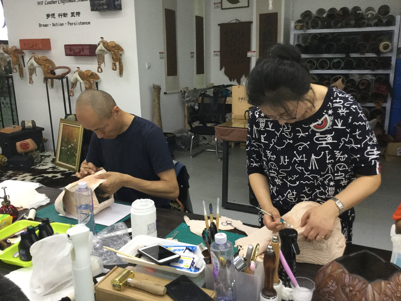 つなぎ目のわからない立体造形 Workshop ５日目