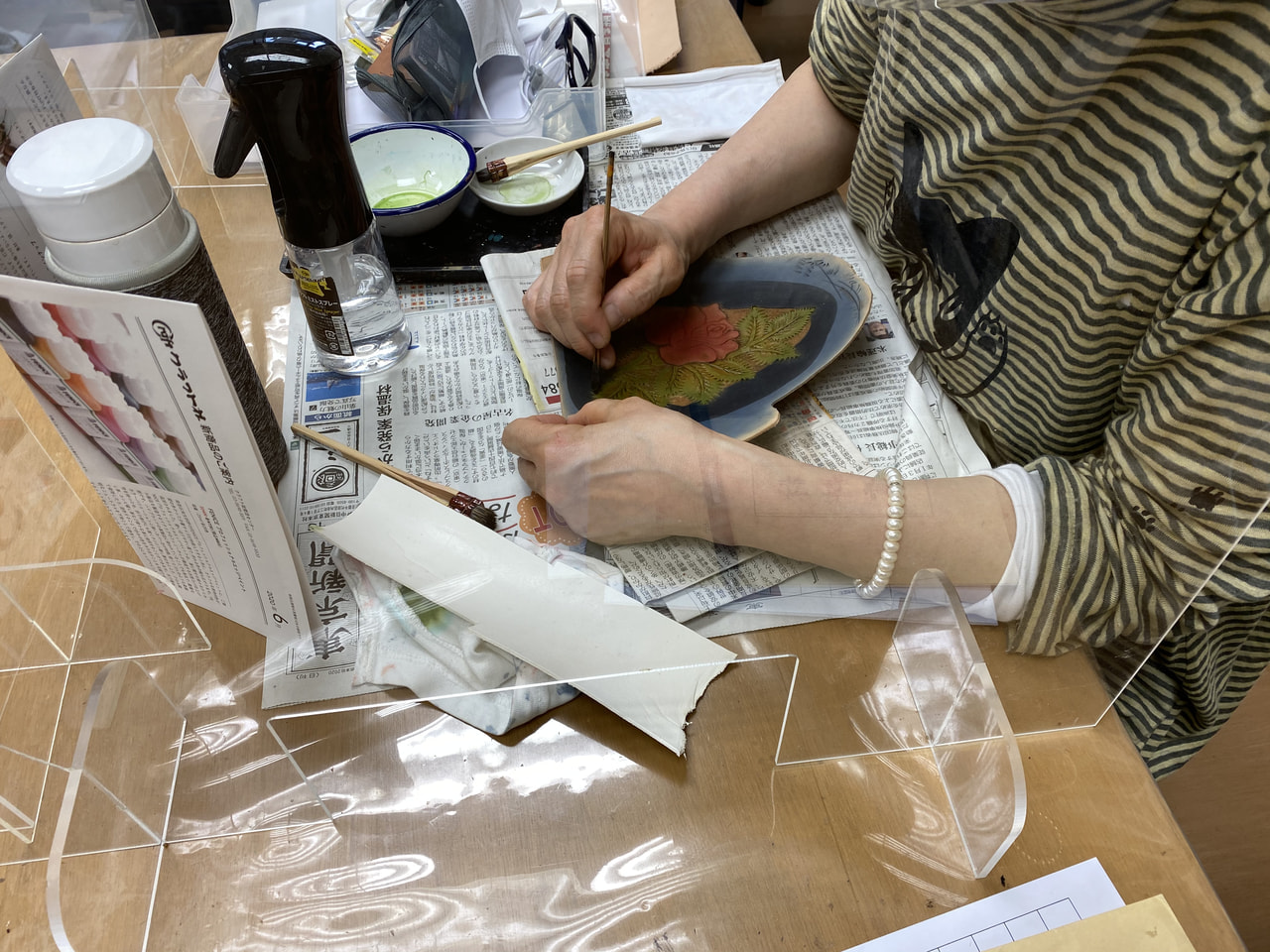 レザークラフト教室　日曜クラス　4月1回目