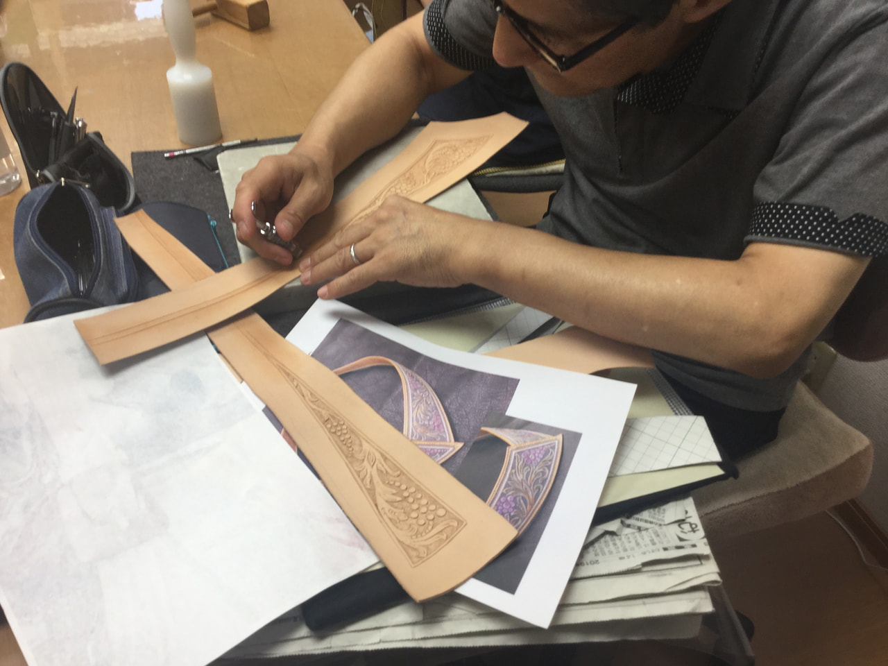 れざーくらふと 教室　７月日曜２回目