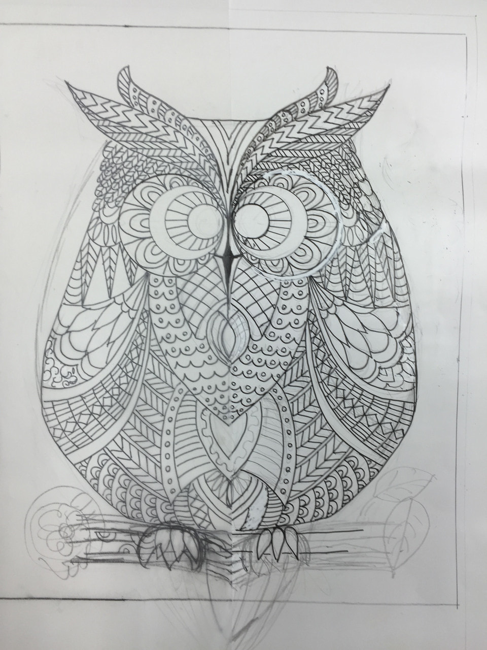 Zentangle Patterns はまってます。