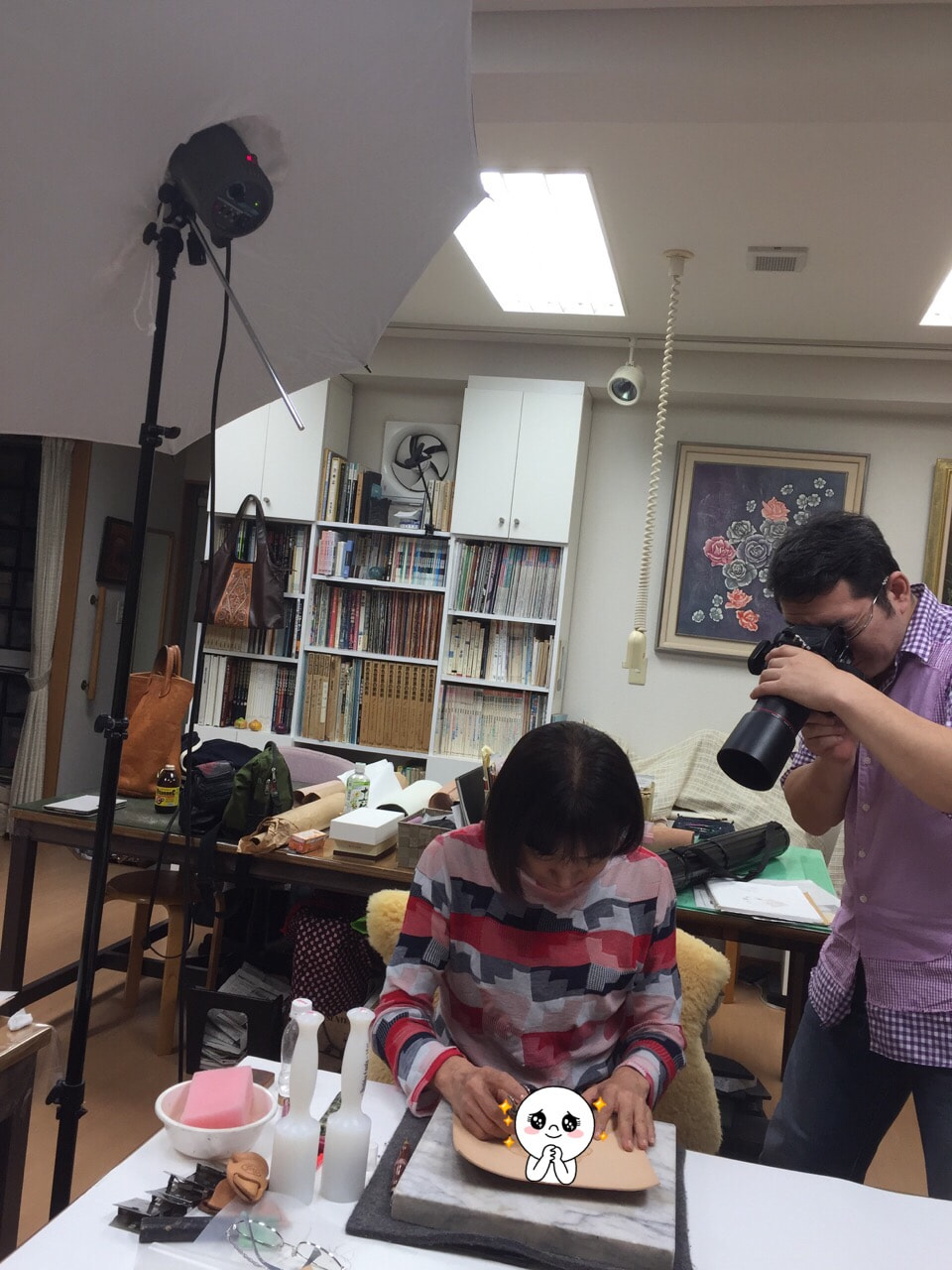 カメラマンさんがブログに書いてくれました。