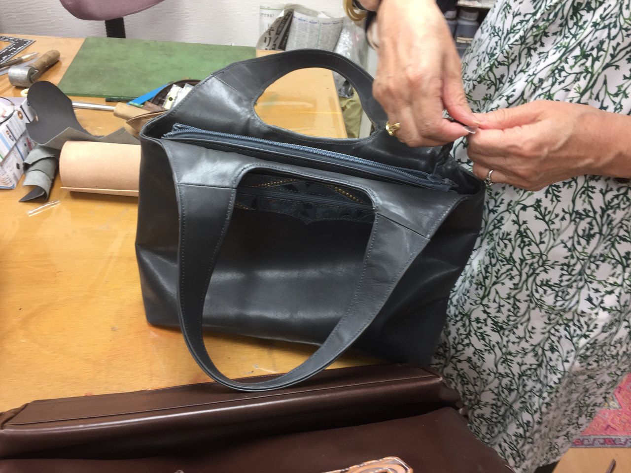 レザークラフト教室  水曜日クラス