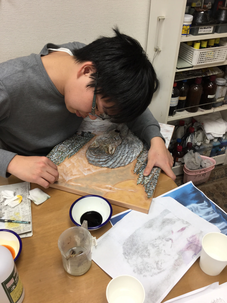 お兄ちゃんの制作