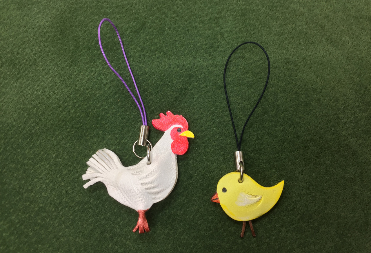 干支のストラップ