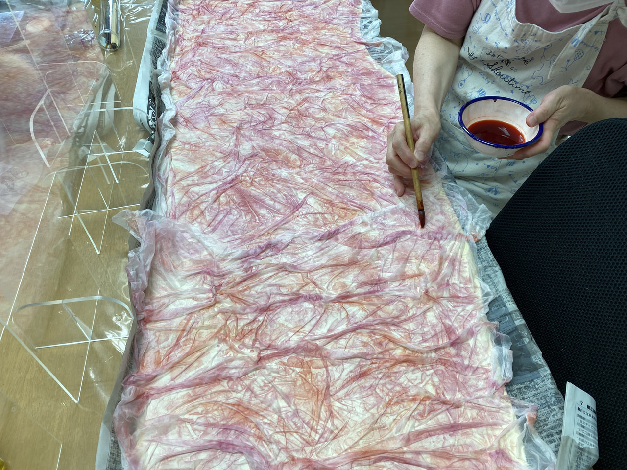 レザークラフト教室　月曜クラス　7月２回目