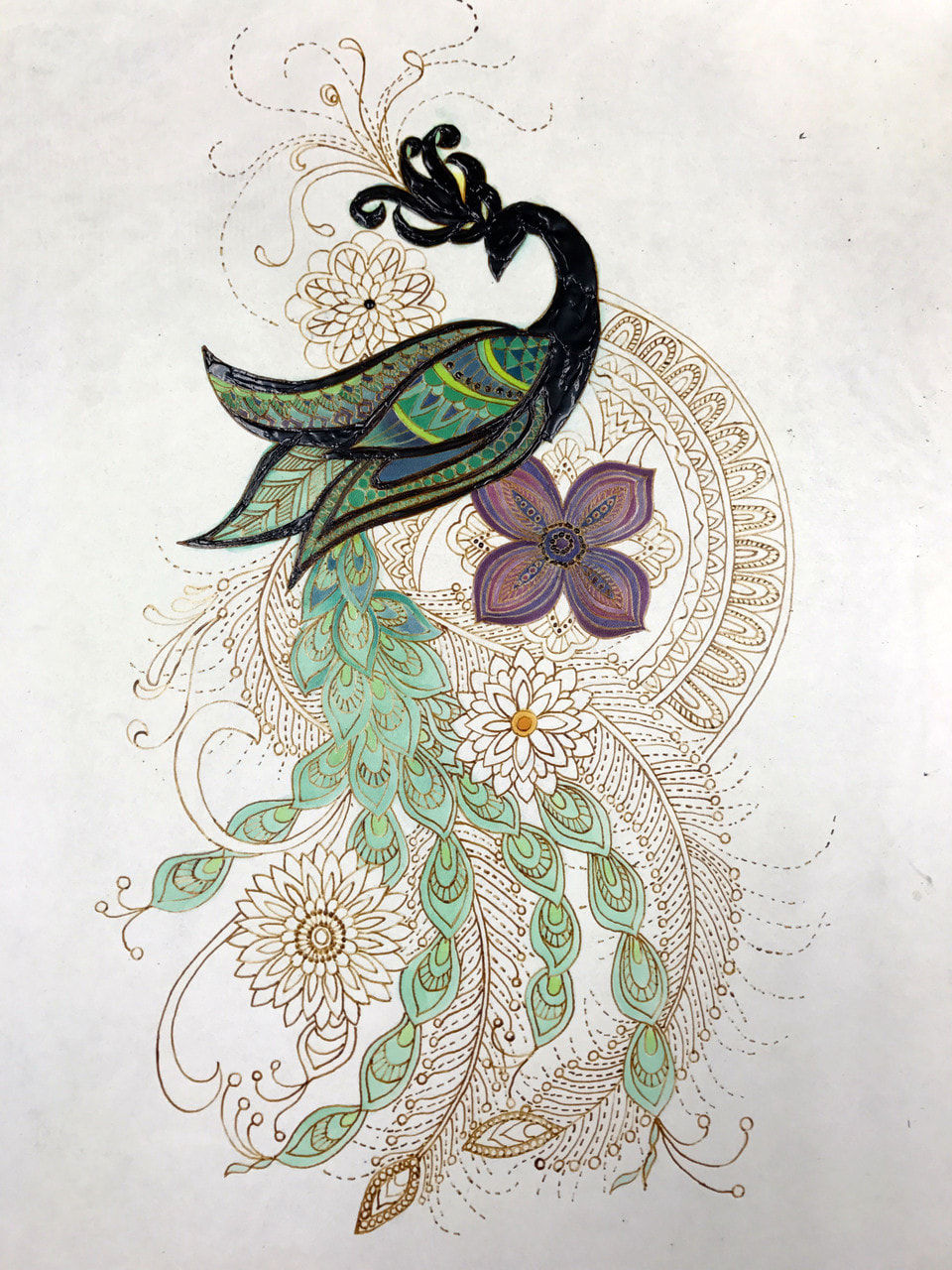 ろうけつ染め-2