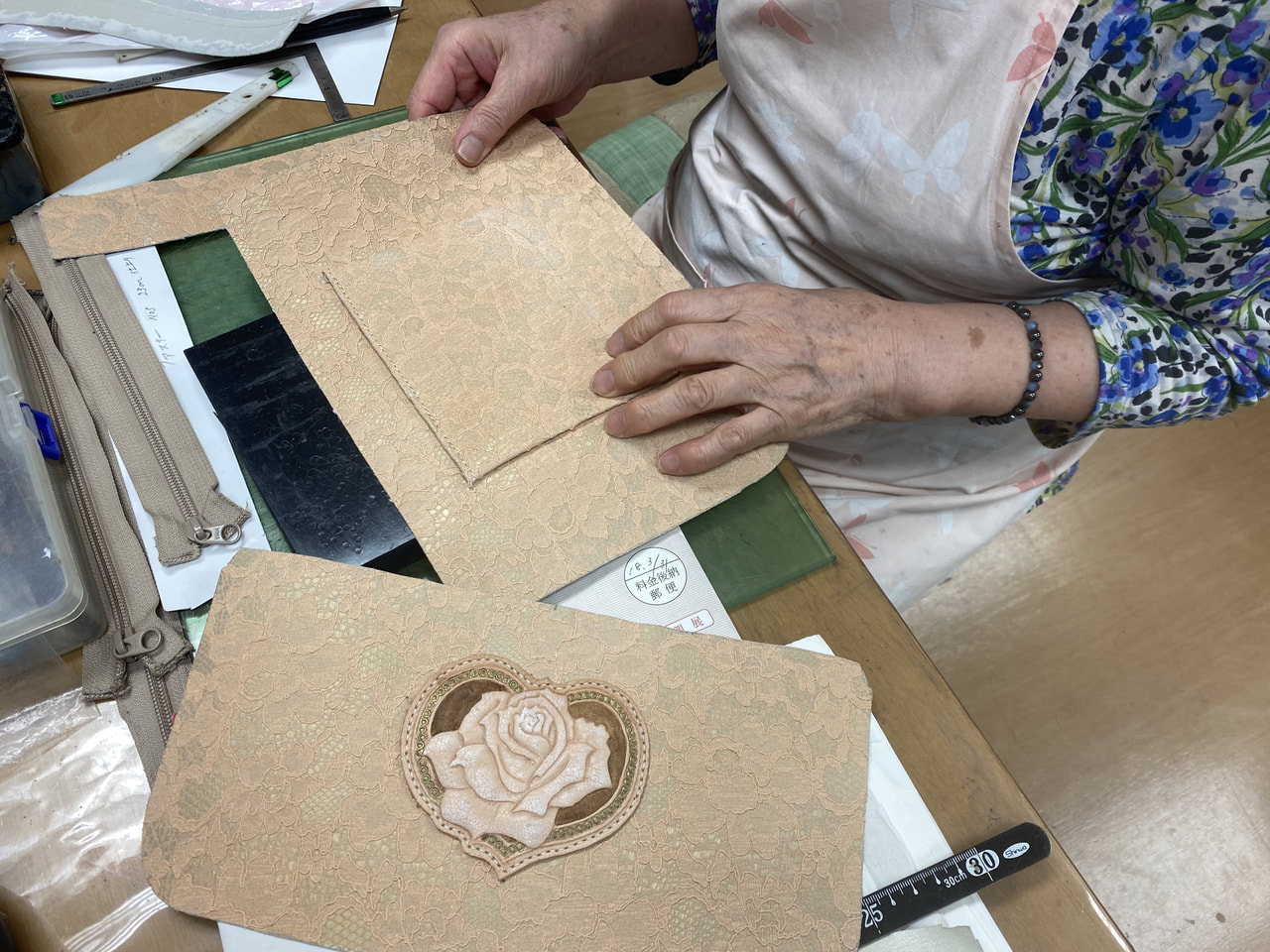 レザークラフト教室　水曜クラス　９月１回目