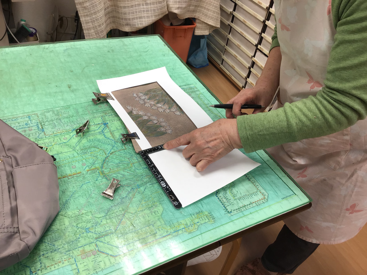 レザークラフト教室　水曜クラス２月１回目