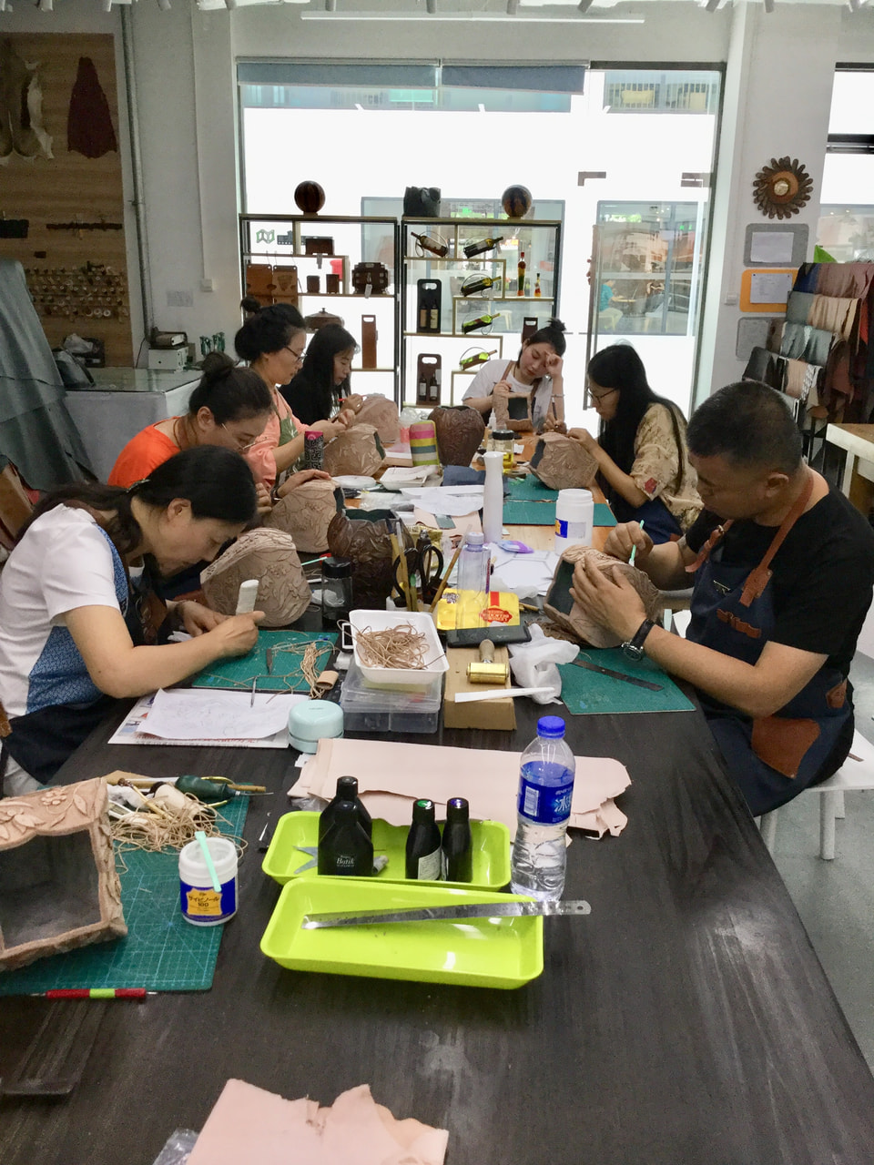 つなぎ目のわからない立体造形 Workshop ４日目