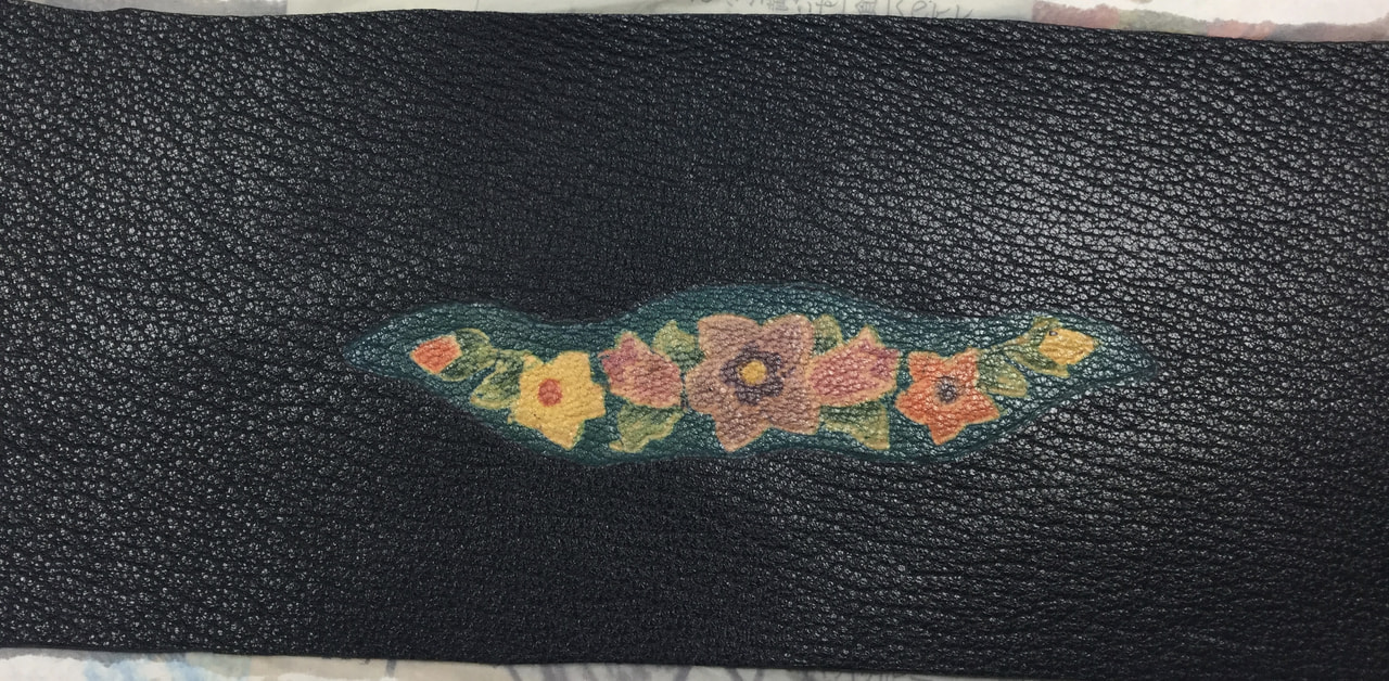 レザークラフト 教室　ろうけつ染金曜クラス