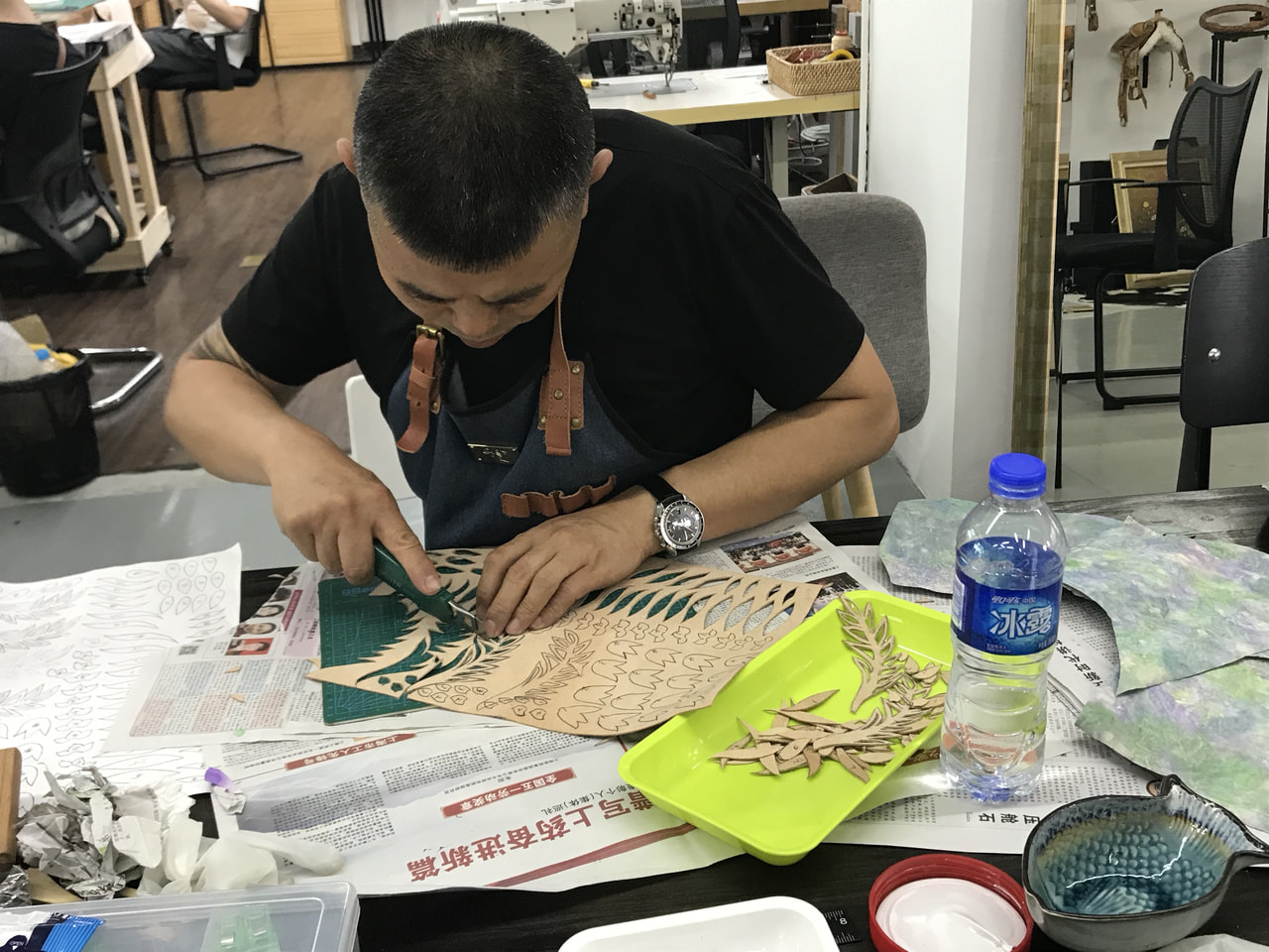 つなぎ目のわからない立体造形 Workshop 1日目